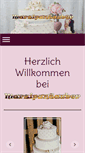Mobile Screenshot of marzipanzauber.de